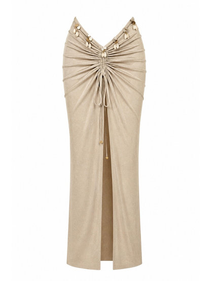 Voile Skirt — Ivory