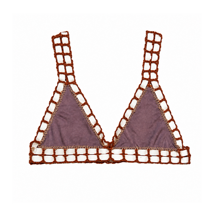 Beige Triangle Top